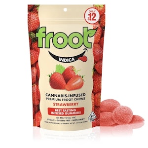 FROOT - FROOT: STRAWBERRY 100MG GUMMIES