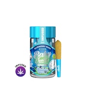 Jeeter Baby | Blueberry Kush | Infused Pre-Roll Pack | [2.5g] 5pk | Indica