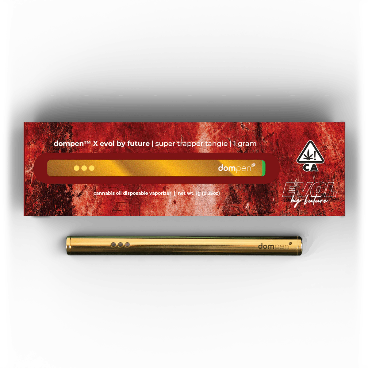 Dom Pen - Dompen x Evol by Future super trapper tangie Disposable Vape 1g Main Image