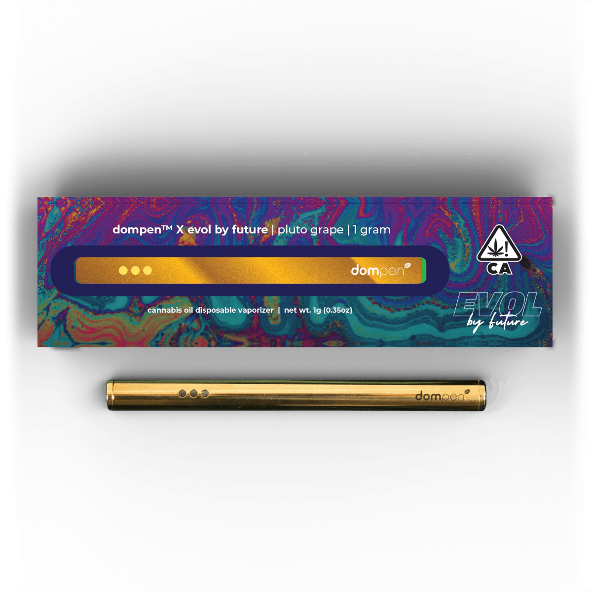 Dom Pen - Dompen x Evol by Future pluto grape Disposable Vape 1g Main Image