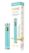 Aqua Blue - Dime Industries 5th Generation 510 Thread Battery (Dime)