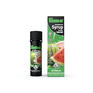 Lime - Lime - Watermelon Live Resin Syrup 1000mg