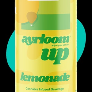AYRLOOM - Ayrloom UP - Lemonade - 12oz Single can (10mgTHC:5mgCBD/Can)