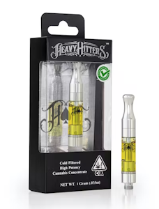 HEAVY HITTERS - Heavy Hitters - Ultra Potent Pineapple Express 1g Cartridge 1g
