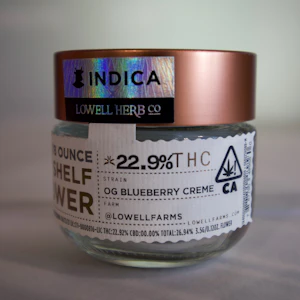 Lowell - OG Blueberry Creme 3.5g Jar - Lowell