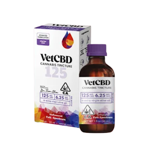 VETCBD - 131mg 20:1 CBD:THC Starter Size - Regular Strength Tincture (1oz) - Vet CBD