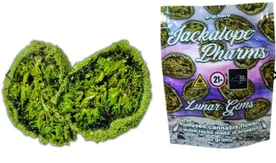 Lunar Gems Moonrocks -Hybrid- 44.60% THC | Infused Flower 2g | Jackalope Pharms    -aa11