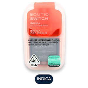 BOUTIQ - Boutiq - Live Resin Double - Glowberry x Pop Rocks - RTU - 1.0g