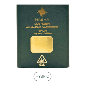 NASHA - Nasha - Live Rosin - Strawberry Meltshake - RTU - 1.0g