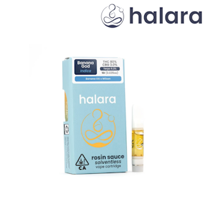 HALARA - Banana God Solventless Rosin Cartridge