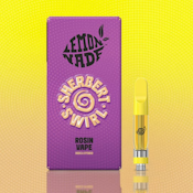 LEMONNADE | SHERBERT SWIRL ROSIN - 510 THREAD | CARTRIDGE | 1G
