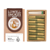 Lowell Quicks | 3.5g Pre Roll Pack | The Creative Sativa