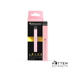 MITTEN EXTRACTS - Mitten Extracts + Plus Disposable Strawberry Sherbet 2g (Hybrid)