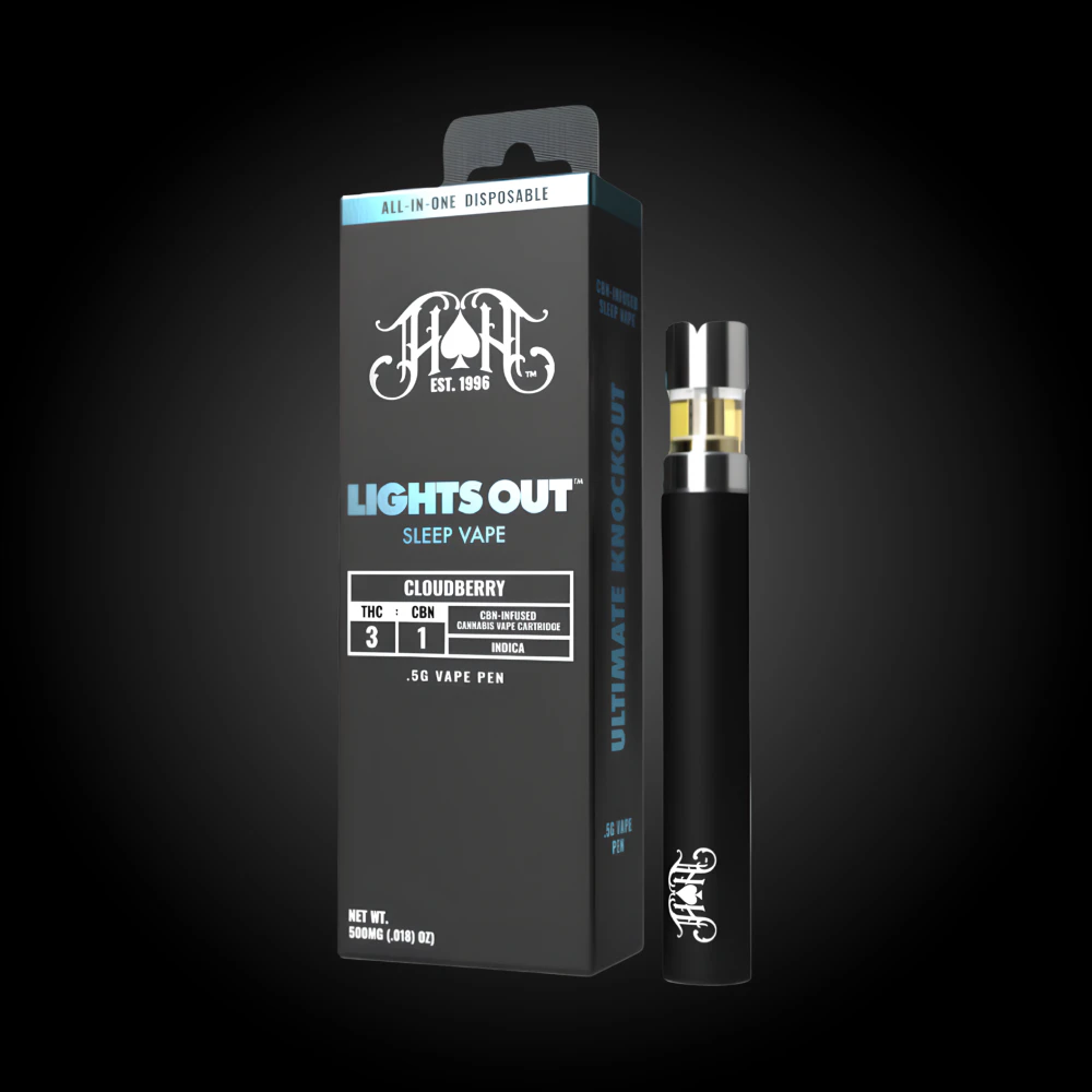 Heavy Hitters - CBN Cloudberry - 0.5g AIO Vape Main Image