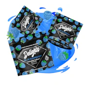 Blue Raspberry - 100mg Liquid Diamond Infused Gummies (Delights)