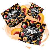 Delights | Peach | Gummies Liquid Diamond Infused