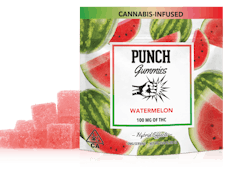 Punch Gummies/Watermelon/100mg