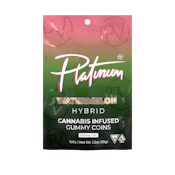 Platinum Vape 200mg Gummies - Watermelon (Hybrid)