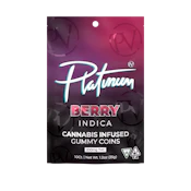 Platinum Vape 200mg Gummies - Berry (Indica)
