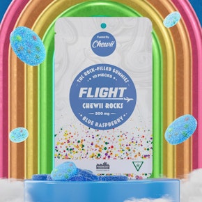 Flight - Blue Razz Rock Gummies 200MG (4X50MG)