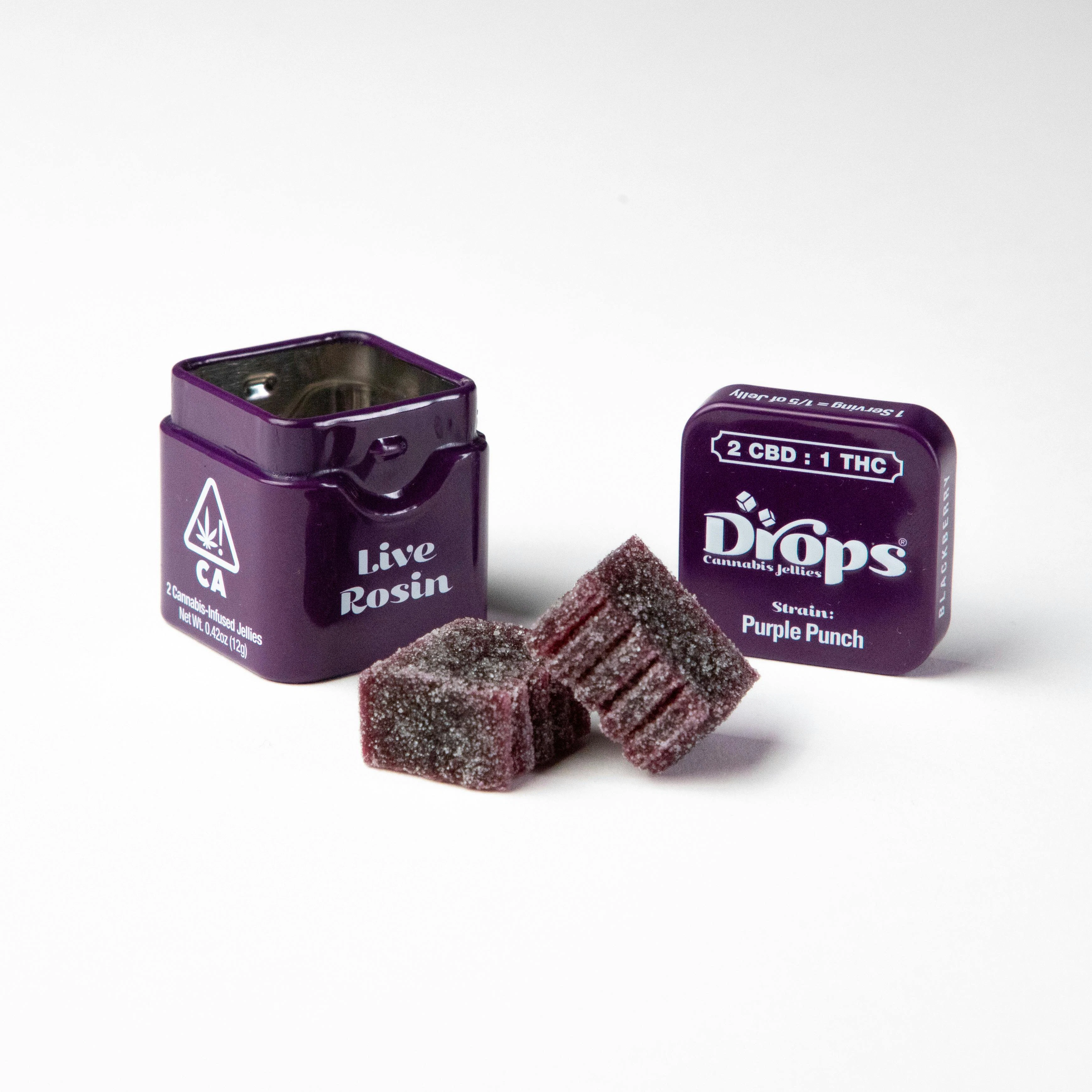 Drops - Drops – Blackberry 2-Piece (2:1 CBD:THC) Main Image
