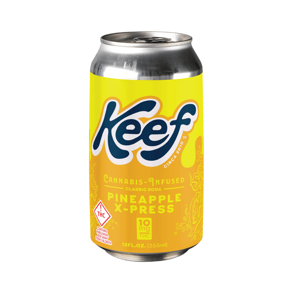 Keef Brands - Keef - Soda - Pineapple X-Press - 10mg Main Image