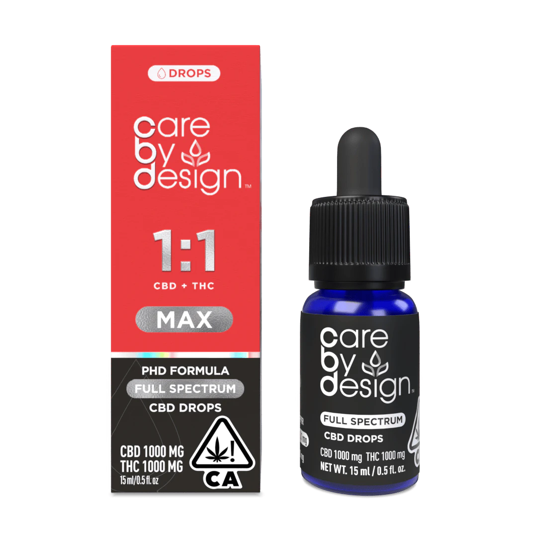 Care By Design - Care By Design | 1:1 Full Spectrum CBD Drops 15ml Main Image