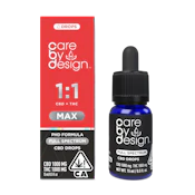 Care By Design - 1:1 Full Spectrum CBD Drops - Tincture - 100mg