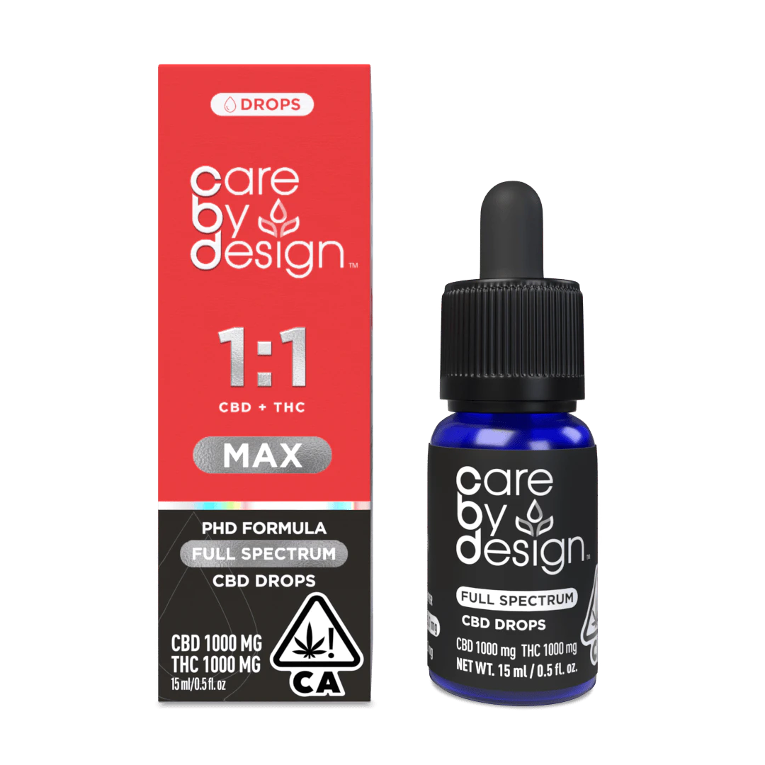 Care By Design - Care By Design - 1:1 Full Spectrum CBD Drops - Tincture - 100mg Main Image