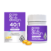 Care By Design 40:1 CBD Soft Gels 30ct