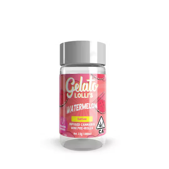 Gelato - Gelato Lolli Infused 5pk Prerolls Watermelon Main Image