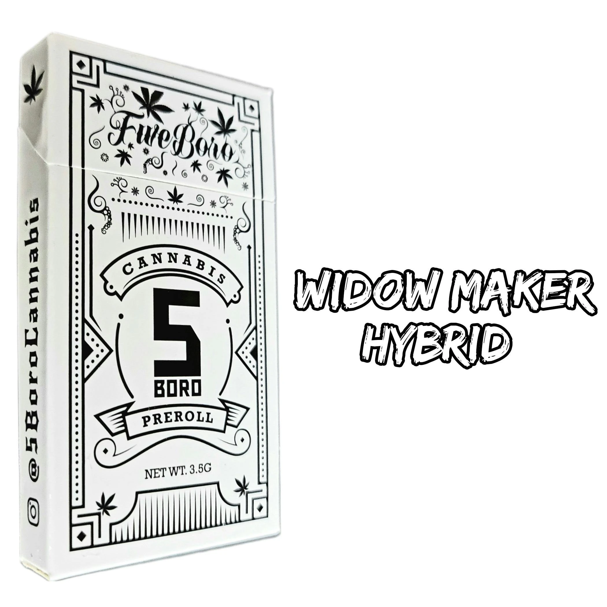 Nanticoke - 5 BORO WIDOW MAKER 5-PACK 0.7G PRE-ROLLS Main Image