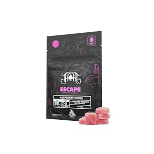 HEAVY HITTERS - HEAVY HITTERS: RASPBERRY COUGH CBC BLISS 100MG GUMMIES