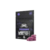 HEAVY HITTERS Pomegranate Kush | Hybrid - Ultra Pure Gummies - 100mg THC/ CBG  [H] 20mg 5pcs
