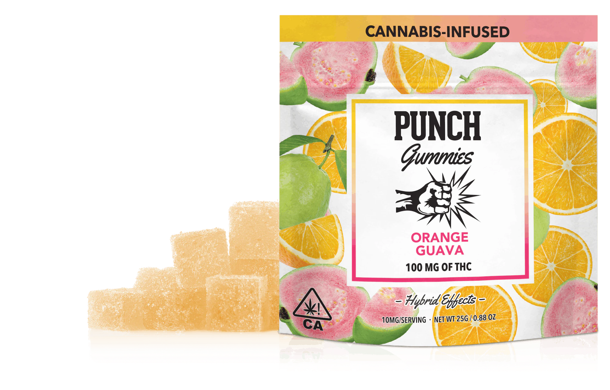 Punch - Orange Guava | 100mg Gummies | Punch Main Image