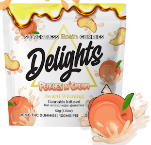 Dab Daddy - Delights Rosin Gummies/Peaches N' Cream/100mg/(H)
