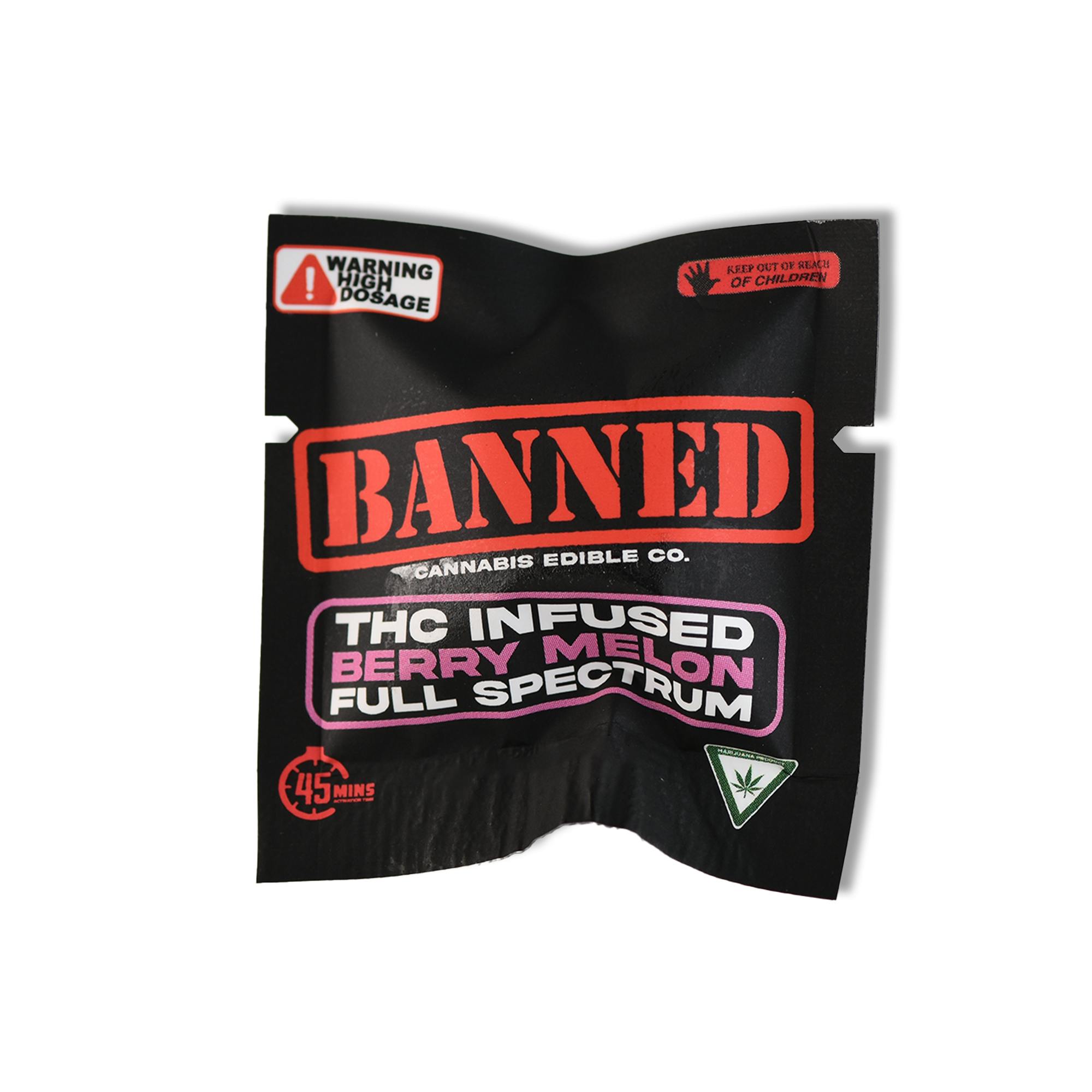 BANNED - Berry Melon Single Gummy 200MG