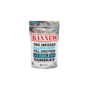 Banned - Nerdless Gummies - Blueberry 200mg 4pk