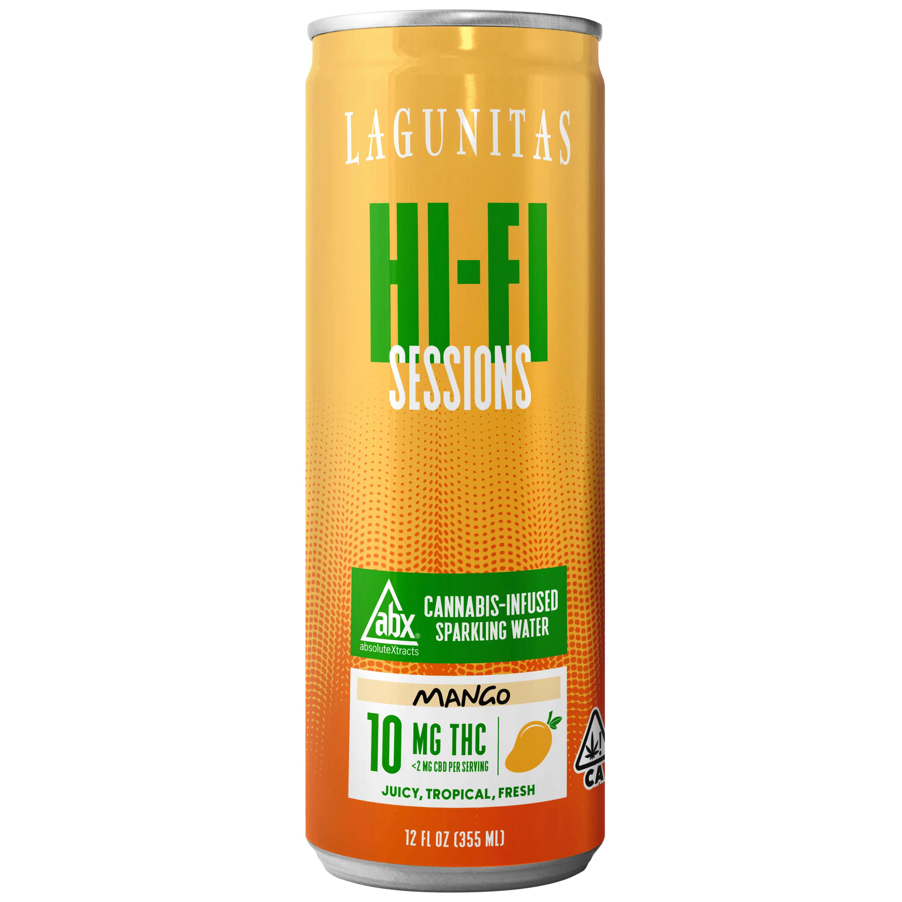 Lagunitas Hi-Fi Hops - Hi-Fi Sessions - Mango 10mg - Lagunitas Main Image
