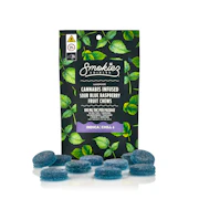 Smokiez | SOUR Blue Raspberry Fruit Chews | 100MG