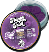 Happy Fruit - Moon Berry Rosin Gummies - 100mg THC, 50mg CBN 