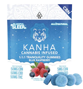 Khana - KANHA - Classic Tranquility 1:1:1 (5mg CBN, 5mg CBD, 5mg THC) 