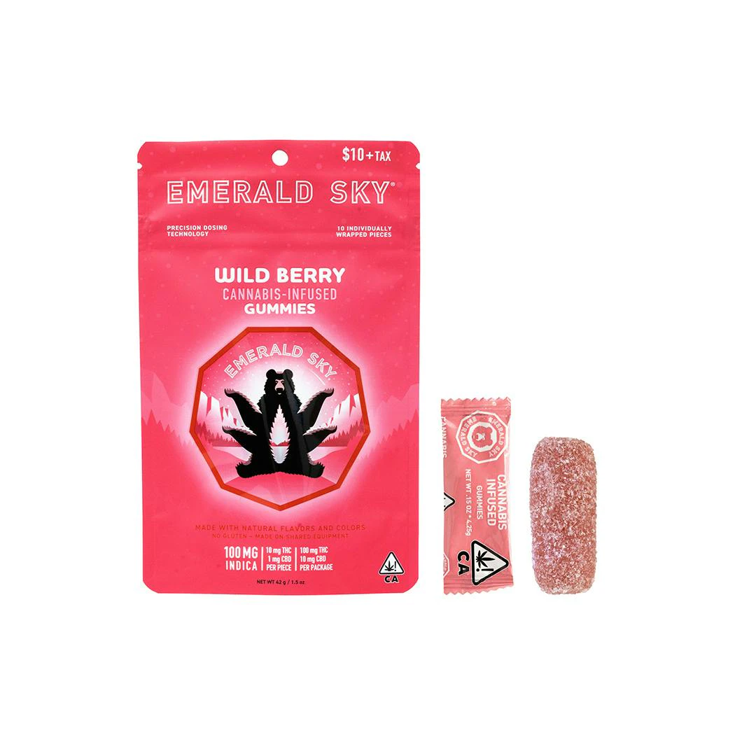 Emerald Sky - EMERALD SKY | WILD BERRY 10:1 THC/CBD - 10PK | EDIBLE | 100MG Main Image