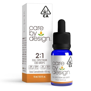 CARE BY DESIGN - Care By Design | 2:1 CBD Drops | Tincture | 15ml