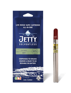 Jetty - Jetty DISPOS.CAL .5g Solventless Governmint Oasis All in One
