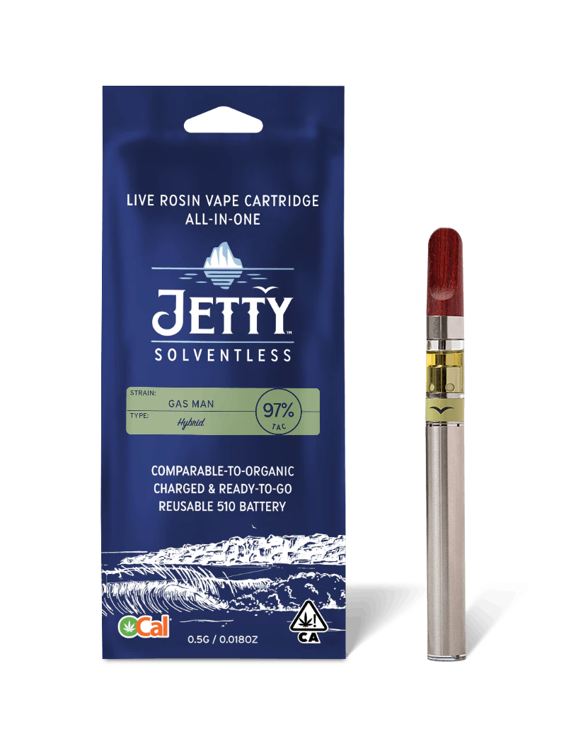 Jetty - Jetty DISPOS.CAL .5g Solventless Governmint Oasis All in One Main Image