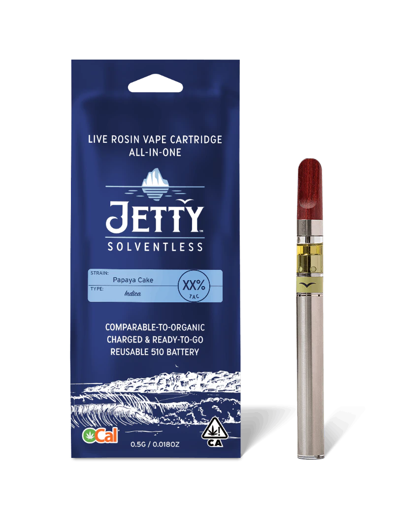Jetty - Jetty Cartridge OCAL .5g Solventless Papaya Cake All in One Main Image