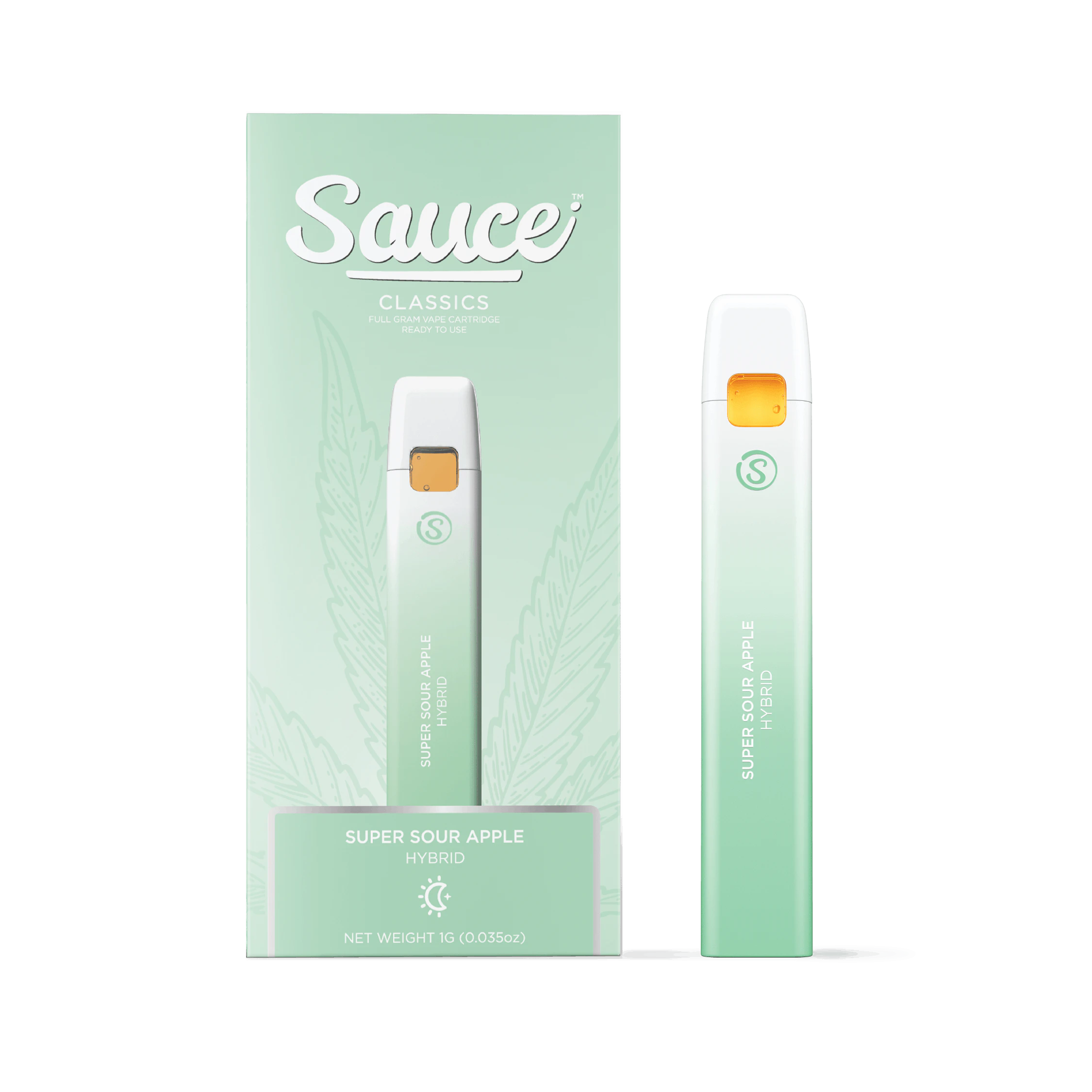 Sauce. - Sauce Classics - Disposable - Distillate - Super Sour Apple - 1g Main Image