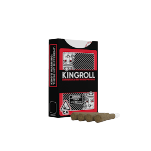 KINGROLL - [Kingroll] Infused Pre-roll 4-Pack - 3g - King Louis XIII x Queen Z (I)