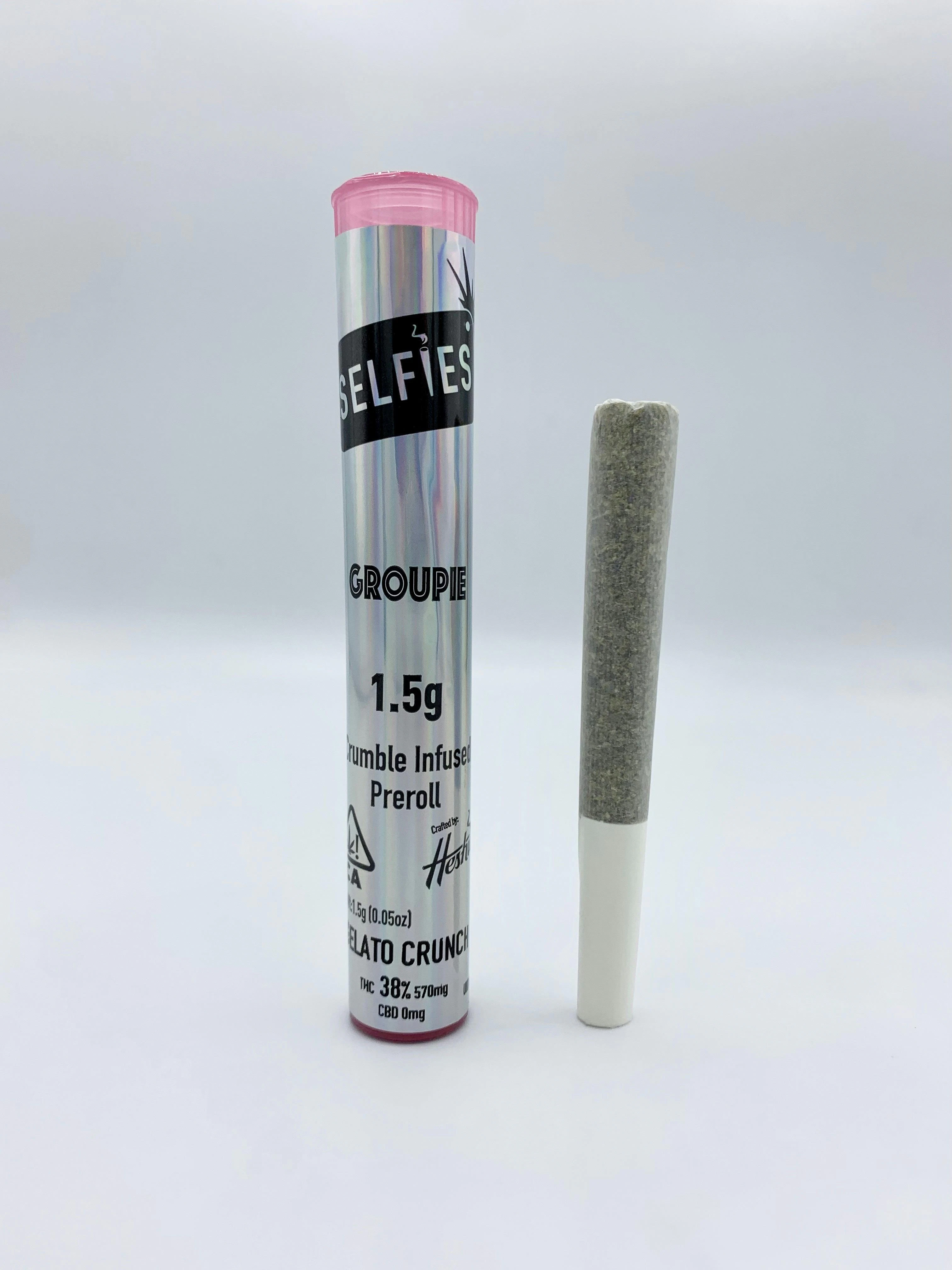 SELFiES - Groupie Infused Preroll (1.5g) - Gelato Crunch Main Image